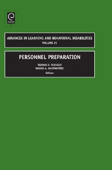 Personnel Preparation by Thomas E. Scruggs