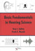 Basic Fundamentals in Hearing Science by Tony L. Sahley