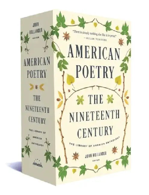 American Poetry: The Nineteenth Century: A Library of America Boxed Set by John Hollander