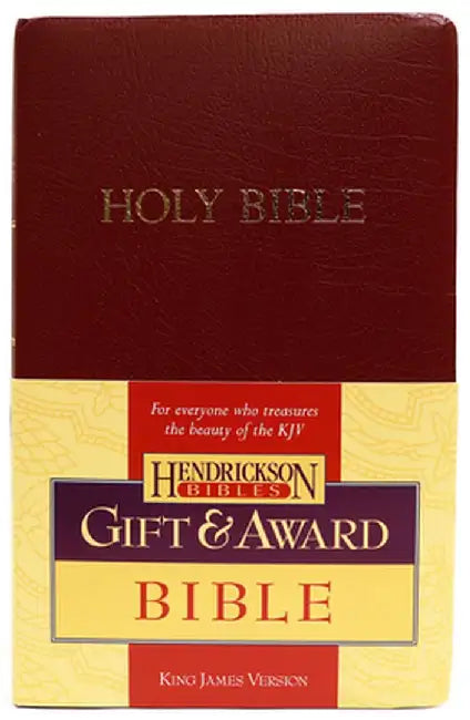 Gift & Award Bible-KJV by Hendrickson Publishers