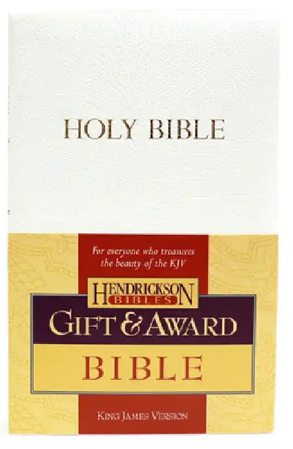 Gift & Award Bible-KJV by Hendrickson Publishers