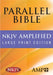 Parallel Bible-PR-Am/NKJV-Large Print by Hendrickson Bibles