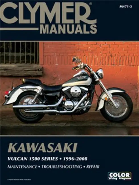 Clymer Kawasaki Vulcan 1500 Series 1996-2008 by Penton