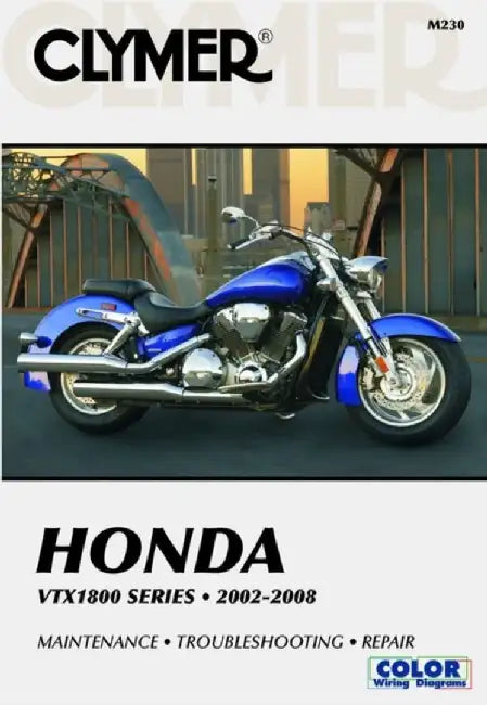 Clymer Honda VTX1800 Series 2002-2008 by Penton