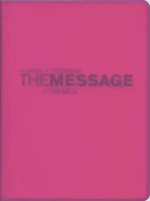 Message Remix 2.0 Bible-MS-Numbered Hypercolor by Eugene H. Peterson