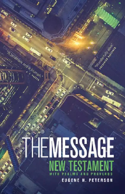 Message Personal New Testament with Psalms and Proverbs-MS Numbered by Eugene H. Peterson