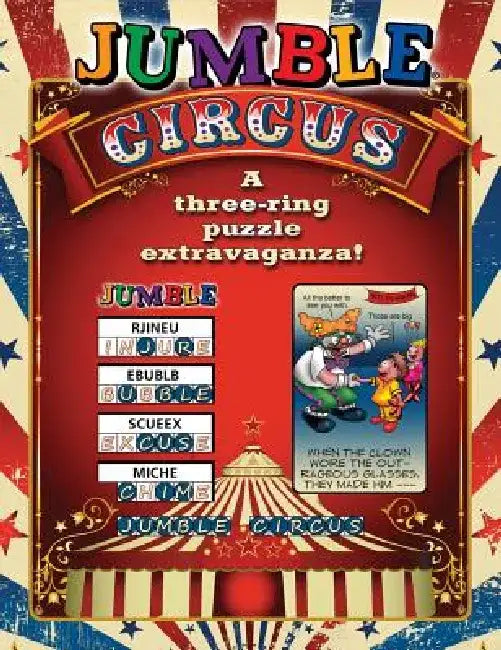 Jumble Circus: A Three-Ring Puzzle Extravaganza! by Jeff Knurek