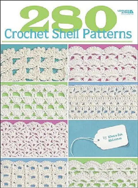 280 Crochet Shell Patterns by Sims, Darla
