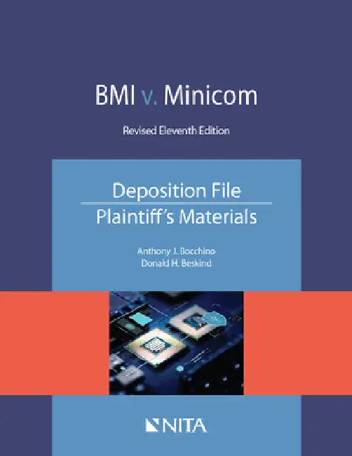 BMI v. Minicom, Deposition File, Plaintiff's Materials by Anthony J. Bocchino
