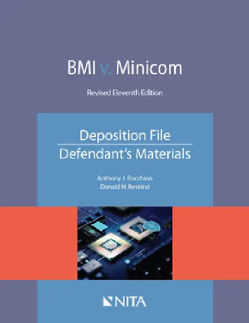 BMI v. Minicom, Deposition File, Defendant's Materials by Anthony J. Bocchino