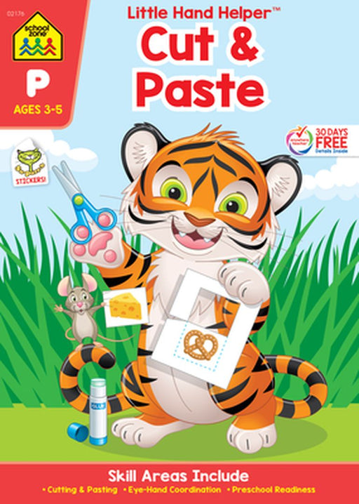 Cut & Paste Ages 3-5 by Zone Staff School
