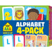 Alphabet Flash Card 4-Pack 