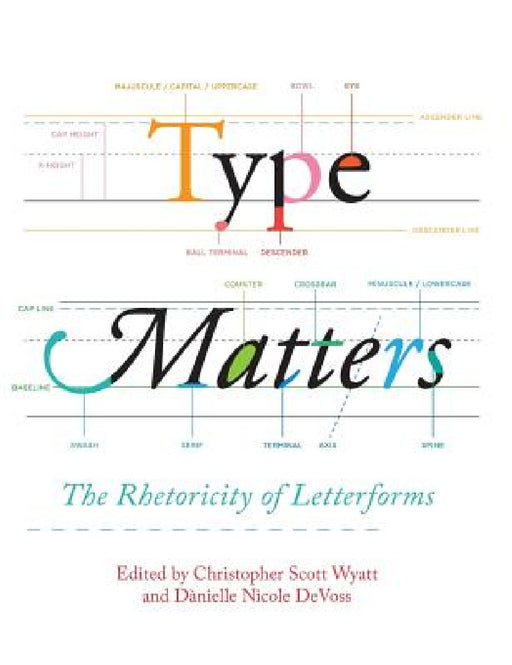 Type Matters: The Rhetoricity of Letterforms by Christopher Scott Wyatt, Dànielle Nicole Devoss