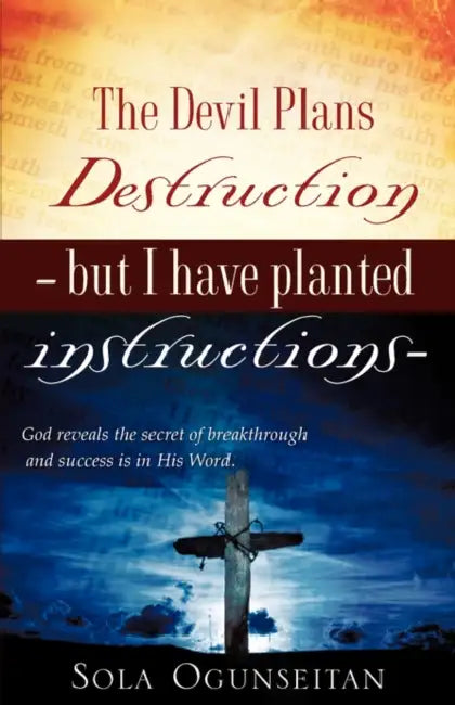 The Devil Plans Destruction -But I Have Planted Instructions- by Sola Ogunseitan