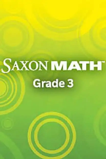 Saxon Math 3: Teacher Binder Kit by Larson, Saxon Publishers