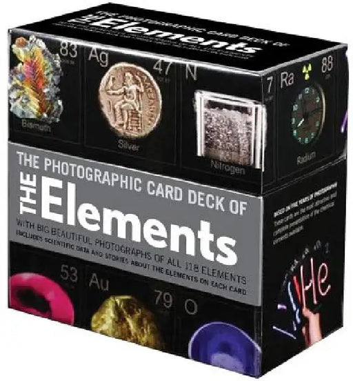 Photographic Card Deck of the Elements: With Big Beautiful Photographs of All 118 Elements in the Periodic Table by Theodore Gray