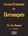 Elements of Construction for Electromagnets by Theodore Du Moncel, C. J. Wharton