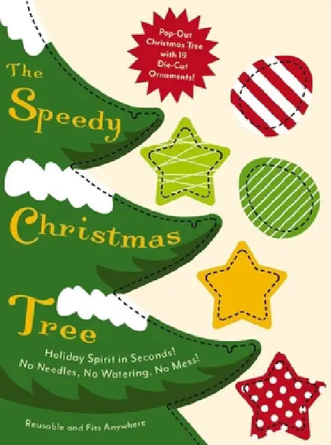 Speedy Christmas Tree: The Perfect Pop-Out Christmas Tree by Cider Mill Press