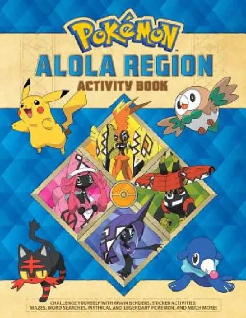 Pokemon Alola Region Activity Book by Lawrence Neves