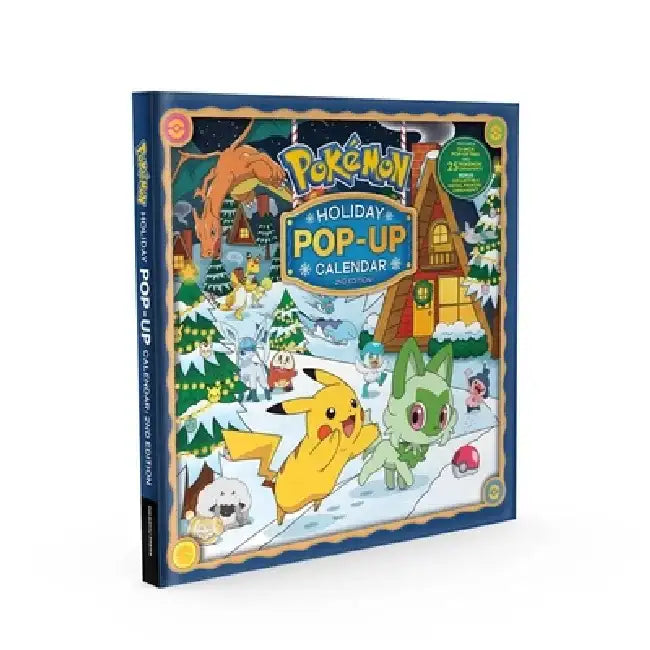 Pokémon Advent Holiday Pop-Up Calendar, 2nd Edition by Pikachu Press
