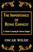 The Importance of Being Earnest-A Trivial Comedy for Serious People by Oscar Wilde