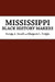 Mississippi Black History Makers by George A. Sewell, Margaret L. Dwight