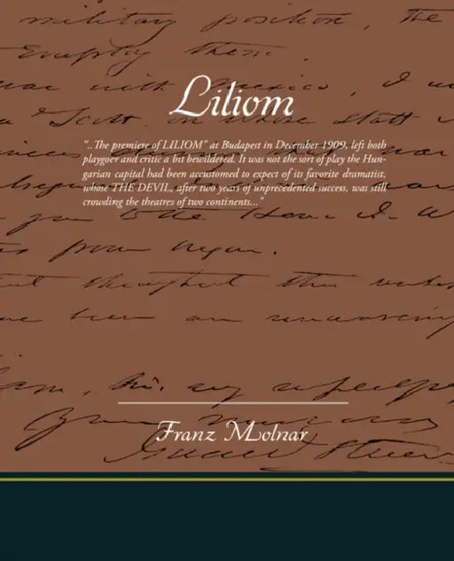 Liliom by Franz Molnar