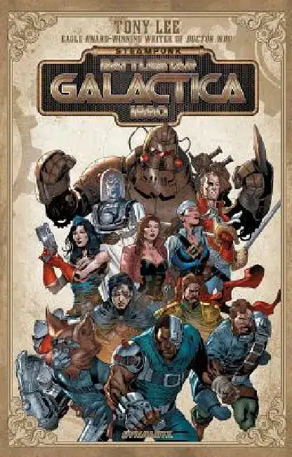 Steampunk Battlestar Galactica 1880 by Tony Lee