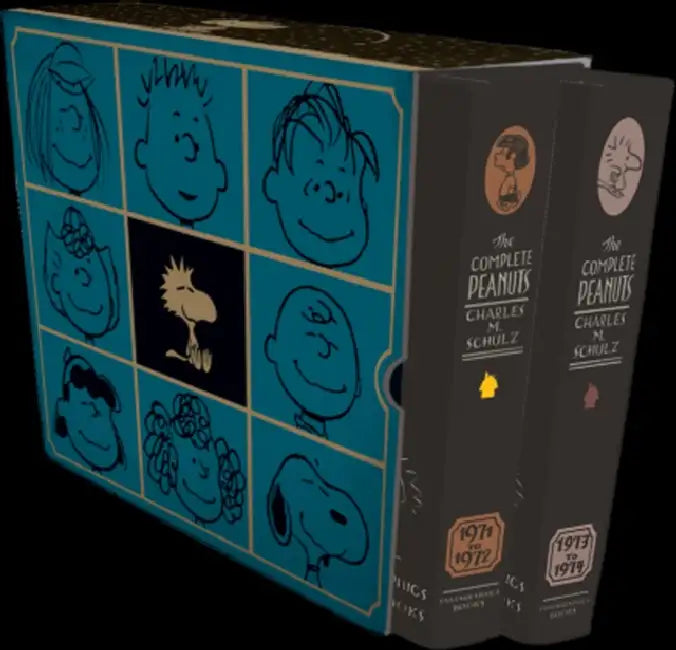 The Complete Peanuts 1971-1974: Gift Box Set - Hardcover by Charles M. Schulz, Kristin Chenoweth, Billie Jean King