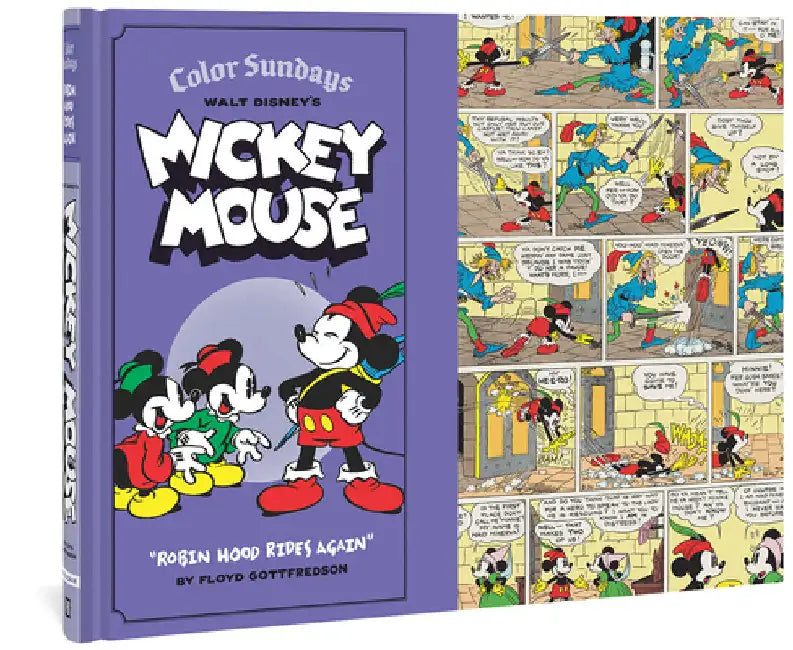 Walt Disney's Mickey Mouse Color Sundays Robin Hood Rides Again: Volume 2 by Floyd Gottfredson
