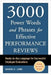 3000 Power Words and Phrases for Effective Performance Reviews: Ready-To-Use Language for Successful Employee Evaluations by Sandra E. Lamb
