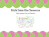 Kids Save the Seasons by Albany Jacobson Eckert