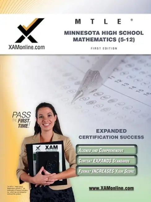 Mtle Minnesota High School Mathematics (5-12) Teacher Certification Test Prep Study Guide by Sharon A. Wynne