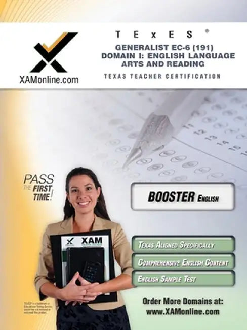 Texes Generalist EC-6 191 English Language Arts and Reading Boost Edition by Sharon A. Wynne