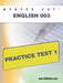 Nystce Cst English 003 Practice Test 1 by Sharon A. Wynne