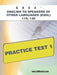 Gace English to Speakers of Other Languages (ESOL) 119, 120 Practice Test 1 by Sharon A. Wynne