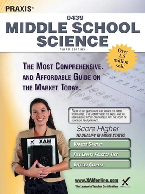 Praxis Middle School Science 0439 Teacher Certification Study Guide Test Prep by Sharon A. Wynne