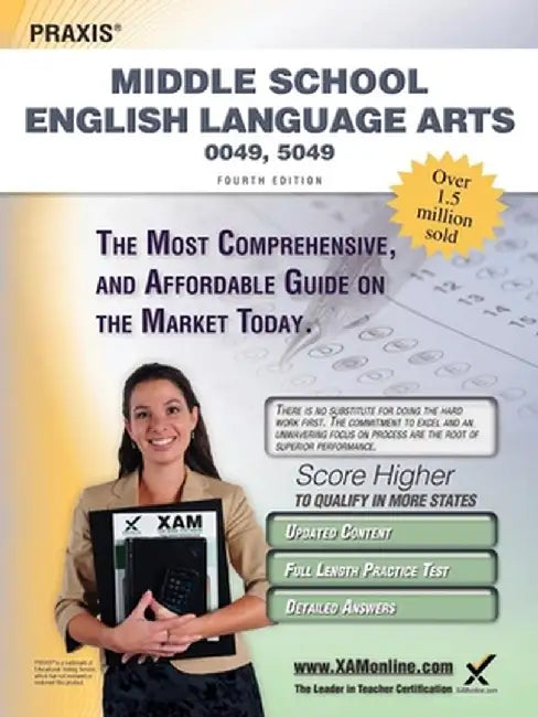 Praxis Middle School English Language Arts 0049, 5049 Teacher Certification Study Guide Test Prep by Sharon A. Wynne