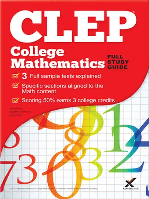 CLEP College Mathematics 2017 by Kathleen Morrison