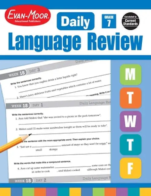 Daily Language Review, Grade 7 Te by Evan-Moor Educational Publishers