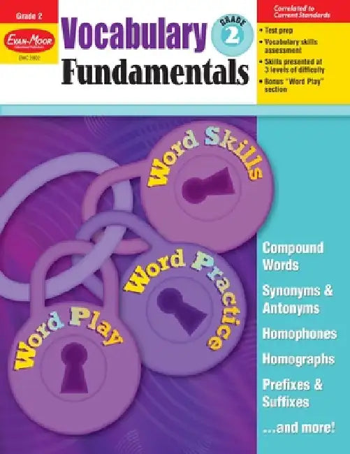 Vocabulary Fundamentals, Grade 2 Teacher Resource by Evan-Moor Educational Publishers
