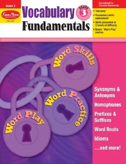 Vocabulary Fundamentals, Grade 3 by Evan-Moor Educational Publishers