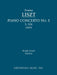 Piano Concerto No.1, S.124: Study score by Franz Liszt, Bernhard Stavenhagen