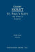 St. Paul's Suite, Op.29 No.2: Study score by Gustav Holst, Jr. Sargeant Richard W.