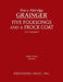 Five Folksongs and a Frock Coat: Study score by Percy Aldridge Grainger, Jr. Sargeant Richard W.
