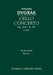 Cello Concerto, Op.104 / B.191: Study score by Antonin Dvorak, Frantisek Bartos