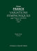 Variations symphoniques, FWV 46: Study score by Cesar Franck