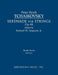Serenade for Strings, Op.48: Study score by Peter Ilyich Tchaikovsky, Jr. Sargeant Richard W.
