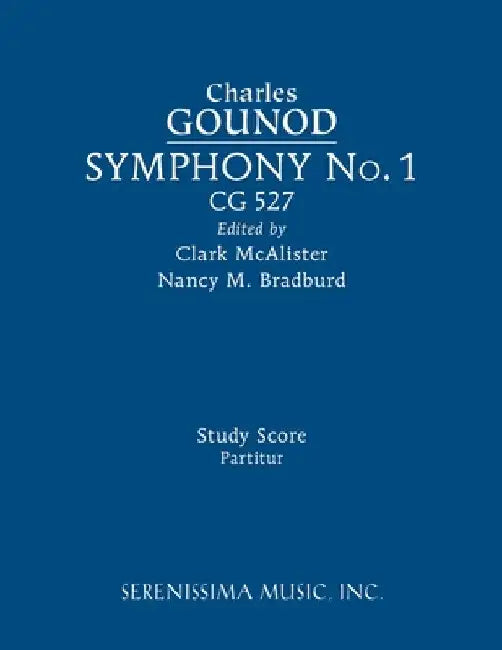 Symphony No.1, CG 527: Study score by Charles Gounod