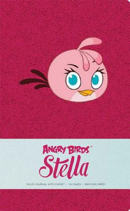 Angry Birds Stella Hardcover Ruled Journ  by Rovio